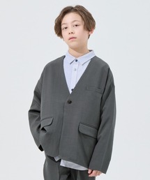 KRIFF MAYER Kid's Collection（クリフメイヤーキッズコレクション）の「ノーカラージャケット（ノーカラージャケット）」