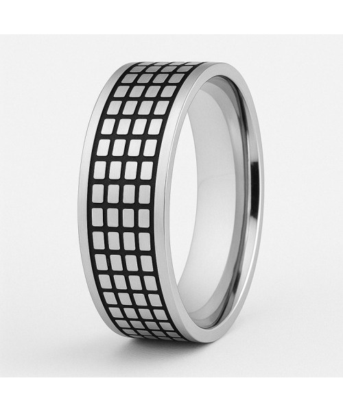 MARK-4（マーク4）の「GRID RING（リング・メンズ・その他・15号/17号/20号/23号/26号）」の3枚目の写真