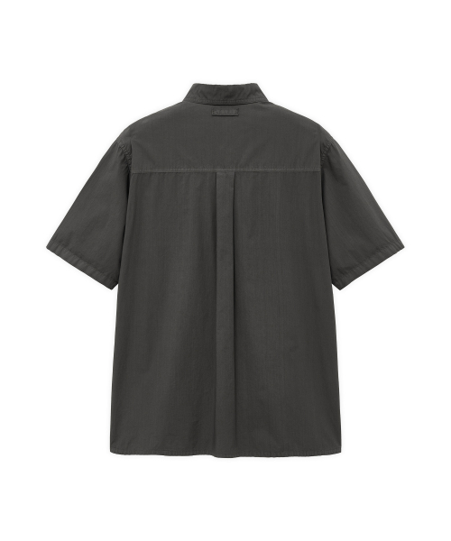 DRAW FIT（ドローフィット）の「アクマンコットン ダイイングハーフワークシャツ [CHARCOAL]（シャツ/ブラウス・メンズ・その他・MEDIUM/LARGE/X-LARGE）」の4枚目の写真