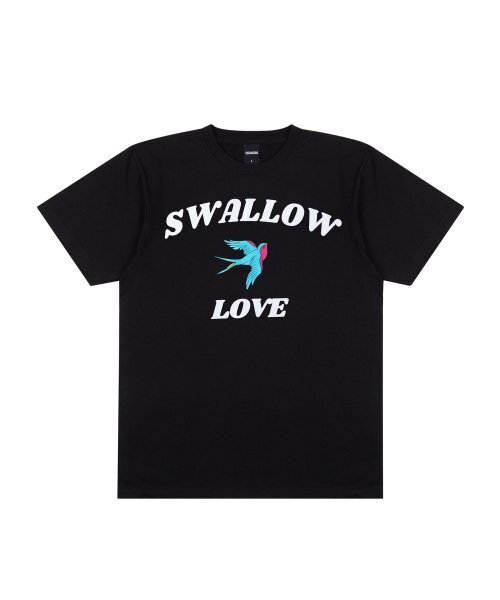 CREAM SODA LAB(クリームソーダラボ)の「スワロラブ 半袖Tシャツ ブラック(Tシャツ/カットソー・メンズ・その他・LARGE/X-LARGE/XX-LARGE/MEDIUM)」の2枚目の写真