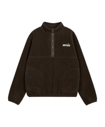 OVERSIZED HALF NECK FLEECE TOP