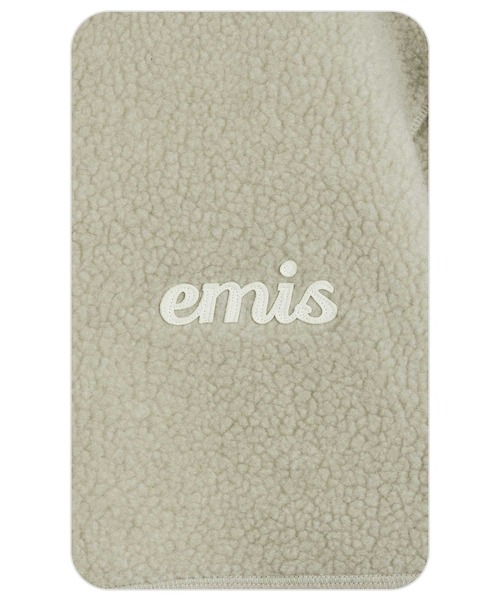 EMIS(イミス)の「OVERSIZED HALF NECK FLEECE TOP(スウェット・レディース・ベージュ/ブラウン・FREE)」の10枚目の写真