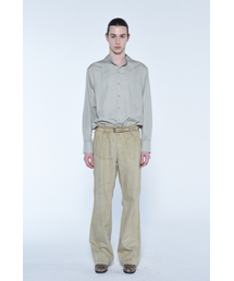 THE BALLON（ザバロン）の「MILLER WIDE COATING JEANS_OLIVE（その他パンツ）」