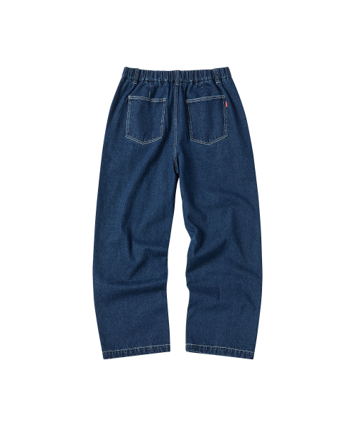COMONINOZ（コモニノズ）の「NOZ WIDE PANTS [BLUE]（その他パンツ・メンズ・ブルー・SMALL/MEDIUM/LARGE）」の2枚目の写真