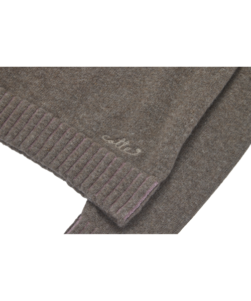 COTTE（コッテ）の「クラシックツートンリップニット(ブラウン)（ニット/セーター・レディース・その他・size1/size2）」の5枚目の写真