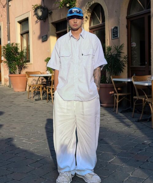 ENDOOR(エンドア)の「Over easy stripe 1/2 shirt (blue stripe)(シャツ/ブラウス・メンズ・その他・1/2/3)」の8枚目の写真