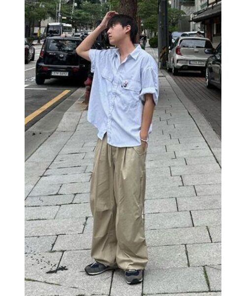 ENDOOR(エンドア)の「Over easy stripe 1/2 shirt (blue stripe)(シャツ/ブラウス・メンズ・その他・1/2/3)」の12枚目の写真