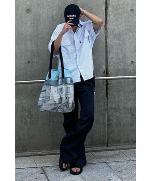 ENDOOR(エンドア)の「Over easy stripe 1/2 shirt (blue stripe)(シャツ/ブラウス・メンズ・その他・1/2/3)」の14枚目の写真