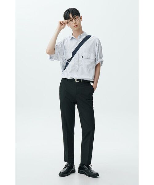 ENDOOR(エンドア)の「Over easy stripe 1/2 shirt (blue stripe)(シャツ/ブラウス・メンズ・その他・1/2/3)」の17枚目の写真