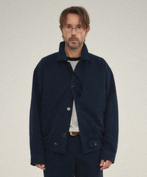 WMC（ダブリューエムシー）の「Washed Heavy Cotton Blue Jacket_NAVY（MA-1）」