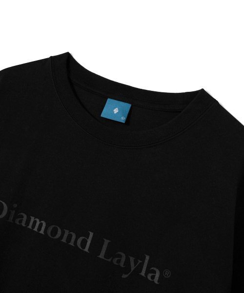 Diamond Layla（ダイアモンドレイラ）の「Silicone Logo Short Sleeve T-shirt T77 Black（Tシャツ/カットソー・レディース・その他・MEDIUM/X-LARGE/LARGE）」の3枚目の写真