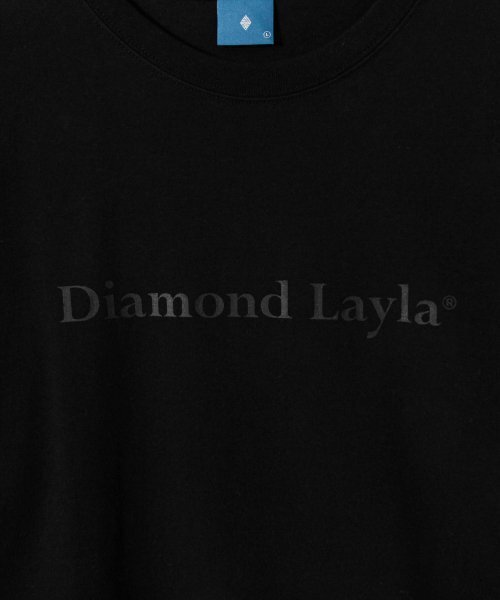 Diamond Layla（ダイアモンドレイラ）の「Silicone Logo Short Sleeve T-shirt T77 Black（Tシャツ/カットソー・レディース・その他・MEDIUM/X-LARGE/LARGE）」の4枚目の写真