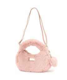 kate spade new york kids（ケイトスペードニューヨーク）の「フェイクファーハーフムーンバッグ（バックパック/リュック）」