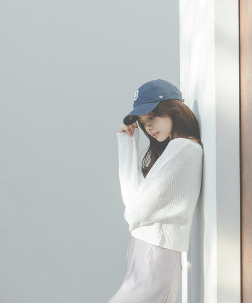 PROPORTION BODY DRESSING(プロポーションボディドレッシング)の「ラメ入りアイレットボクシーニット / 1216170101(ニット/セーター・レディース・ホワイト系その他/ベージュ/ブルー・SMALL/MEDIUM)」の7枚目の写真