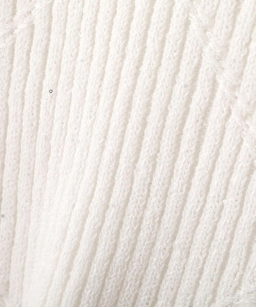PROPORTION BODY DRESSING(プロポーションボディドレッシング)の「ラメ入りアイレットボクシーニット / 1216170101(ニット/セーター・レディース・ホワイト系その他/ベージュ/ブルー・SMALL/MEDIUM)」の16枚目の写真
