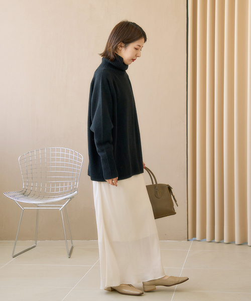 LE TALON（ルタロン）の「《追加》2.5cmスクエアスリットソフトフラット（その他シューズ・レディース・ブラック系その他/ベージュ/アイボリー・25cm/24.5cm/24cm/23.5cm/23cm/22.5cm/22cm）」の8枚目の写真