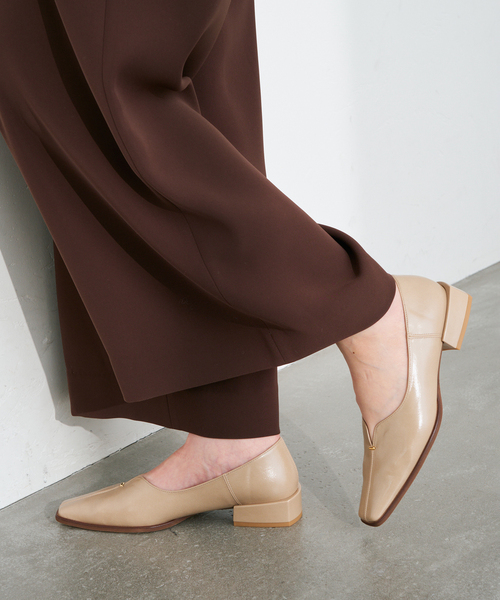 LE TALON（ルタロン）の「《追加》2.5cmスクエアスリットソフトフラット（その他シューズ・レディース・ブラック系その他/ベージュ/アイボリー・25cm/24.5cm/24cm/23.5cm/23cm/22.5cm/22cm）」の13枚目の写真