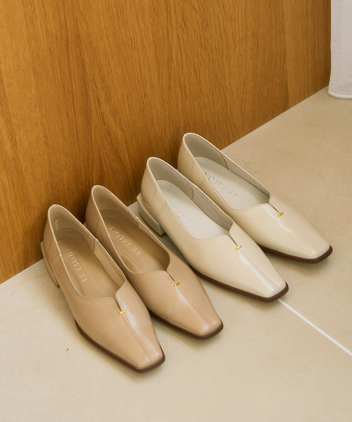 LE TALON（ルタロン）の「《追加》2.5cmスクエアスリットソフトフラット（その他シューズ・レディース・ブラック系その他/ベージュ/アイボリー・25cm/24.5cm/24cm/23.5cm/23cm/22.5cm/22cm）」の15枚目の写真