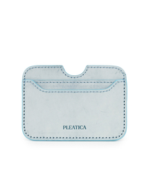 PLEATICA（プリティカ）の「エイコニックウォレット ホワイトブルー/ イタリアンベジタブルレザー（財布）」