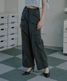 MOIREMOA（モアレモア）の「MO layer nylon cargo pants - Charcoal（その他パンツ）」