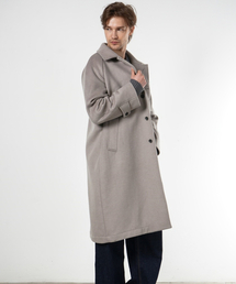 BIRBANTE（ビルバンテ）の「ウールカシミヤバルマカンコート - ベージュ（チェスターコート）」