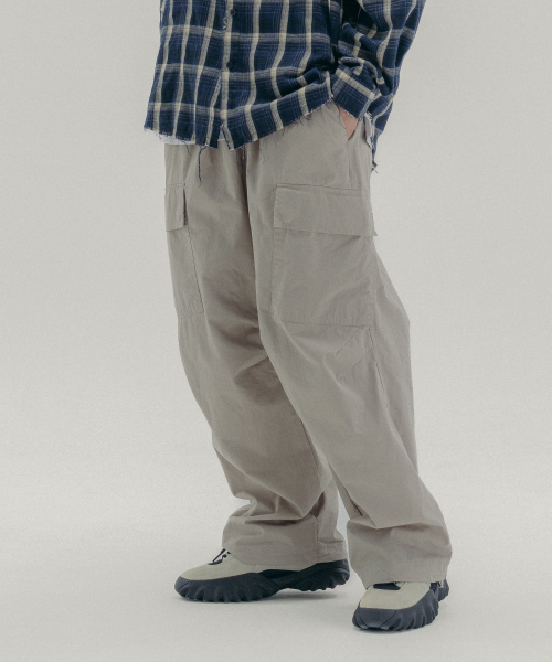 PSSHOPPER(ピーエスショッパ)の「C/N高密度ワイドカーゴパンツ【ベージュ】(その他パンツ・メンズ・その他・LARGE/X-LARGE)」の13枚目の写真