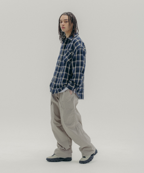 PSSHOPPER(ピーエスショッパ)の「C/N高密度ワイドカーゴパンツ【ベージュ】(その他パンツ・メンズ・その他・LARGE/X-LARGE)」の14枚目の写真
