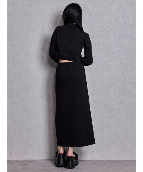 GYDA（ジェイダ）の「Thick sole bijouストラップサンダル（サンダル・レディース・オフホワイト/ブラック・LARGE/MEDIUM/SMALL）」の7枚目の写真