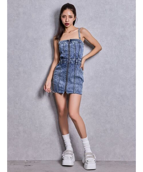 GYDA（ジェイダ）の「Thick sole bijouストラップサンダル（サンダル・レディース・オフホワイト/ブラック・LARGE/MEDIUM/SMALL）」の21枚目の写真