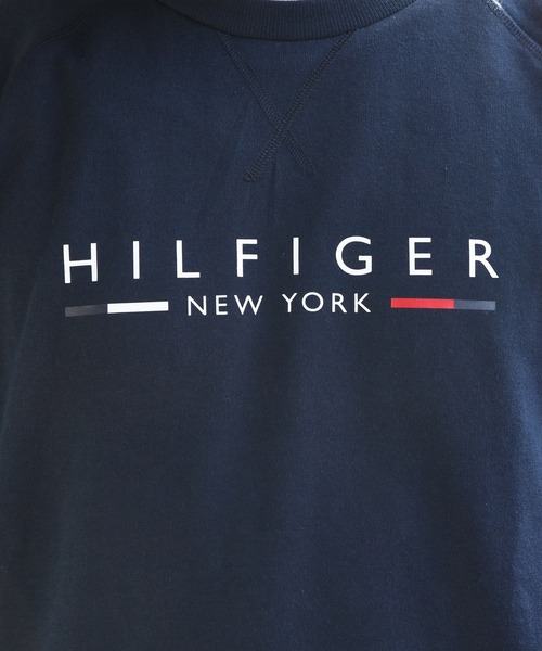 TOMMY HILFIGER（トミーヒルフィガー）の「TOMMY HILFIGER ロゴスウェット（スウェット・メンズ・ワインレッド/ネイビー・X-LARGE/MEDIUM/LARGE）」の12枚目の写真