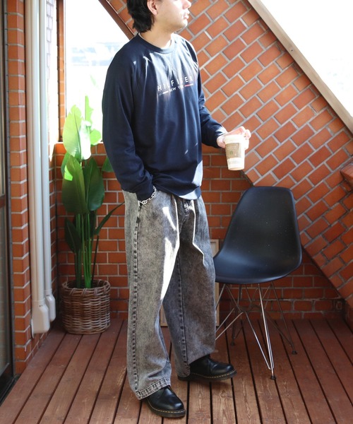 TOMMY HILFIGER（トミーヒルフィガー）の「TOMMY HILFIGER ロゴスウェット（スウェット・メンズ・ワインレッド/ネイビー・X-LARGE/MEDIUM/LARGE）」の18枚目の写真