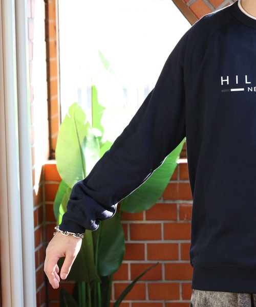 TOMMY HILFIGER（トミーヒルフィガー）の「TOMMY HILFIGER ロゴスウェット（スウェット・メンズ・ワインレッド/ネイビー・X-LARGE/MEDIUM/LARGE）」の9枚目の写真
