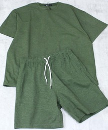 SHISKY（シスキー）の「マルチファンクション 無地 オーバーサイズ セットアップ（Tシャツ/カットソー）」