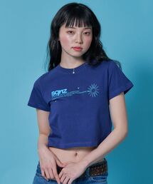 ※WEB限定 / 定番 / レディースシンプルロゴピチT / sqnz logo babetee