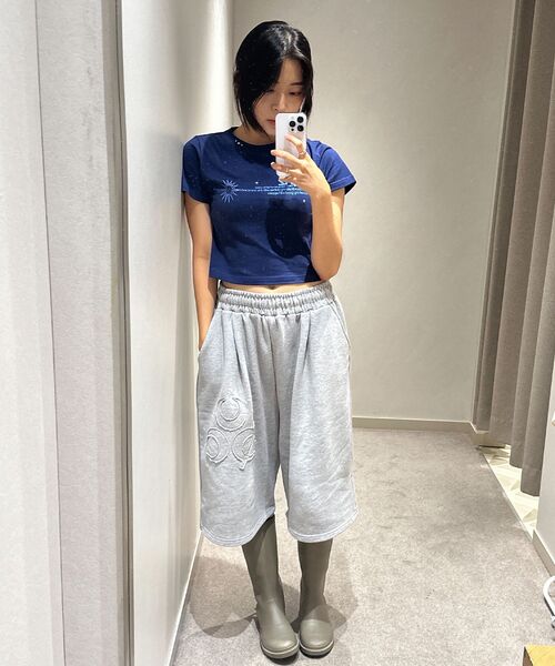 SEQUENZ(シークエンズ)の「※WEB限定 / 定番 / レディースシンプルロゴピチT / sqnz logo babetee(Tシャツ/カットソー・レディース・ダークネイビー/ホワイト/ブラック/その他1・SMALL/MEDIUM)」の13枚目の写真