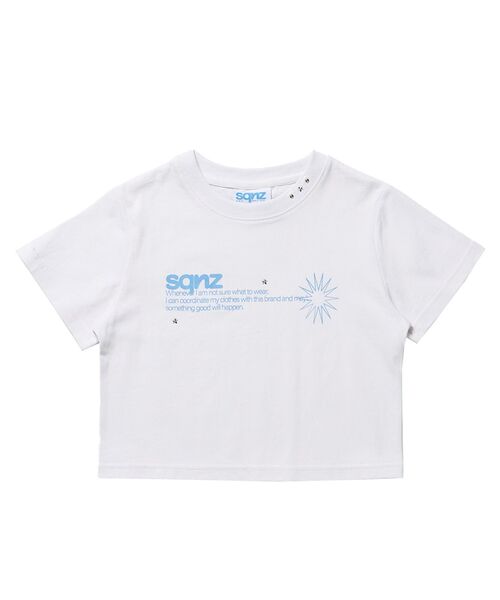SEQUENZ(シークエンズ)の「※WEB限定 / 定番 / レディースシンプルロゴピチT / sqnz logo babetee(Tシャツ/カットソー・レディース・ダークネイビー/ホワイト/ブラック/その他1・SMALL/MEDIUM)」の22枚目の写真