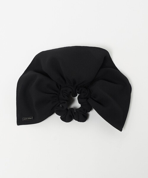 UNITED ARROWS（ユナイテッドアローズ）の「ラッフル シュシュ（シュシュ・レディース・ネイビー/ブラック・FREE）」の6枚目の写真