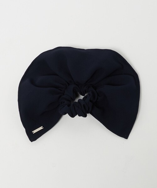 UNITED ARROWS（ユナイテッドアローズ）の「ラッフル シュシュ（シュシュ・レディース・ネイビー/ブラック・FREE）」の7枚目の写真