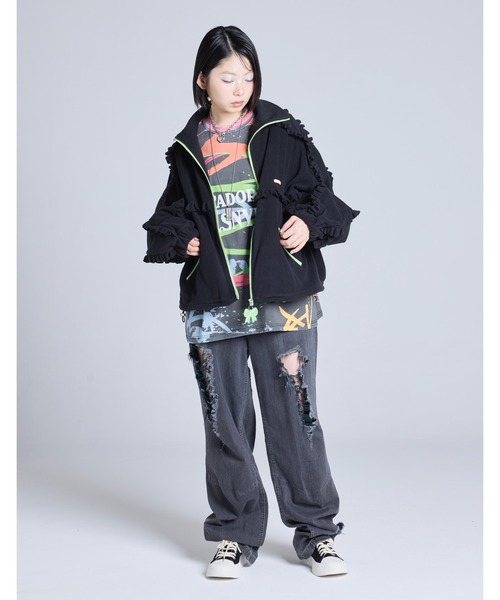 セール】《Little Sunny Bite》fleece jumper（その他アウター