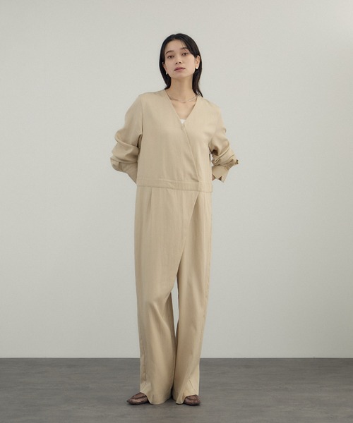 サロペット・オーバーオール・オールインワン eko フロントクロスオールインワン（サロペット/オーバーオール）｜SALON