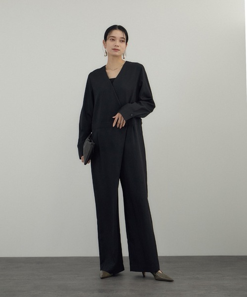 フロントクロスオールインワン（サロペット/オーバーオール）｜SALON