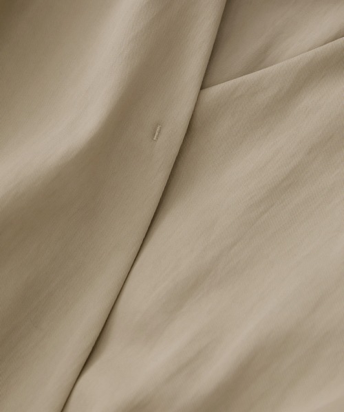 SALON adam et rope'（サロン アダム エ ロペ）の「フロントクロスオールインワン（サロペット/オーバーオール・レディース・ベージュ/ブラック・FREE）」の21枚目の写真