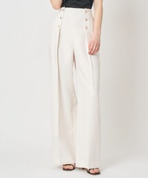 ANAYI | ブライトツイルタックセーラーパンツ(その他パンツ)