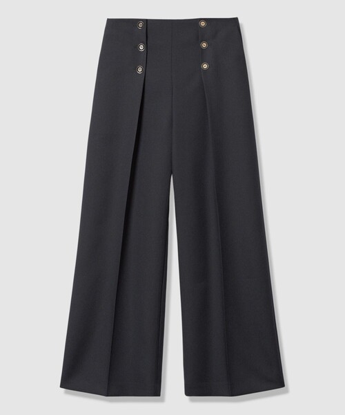 ANAYI（アナイ）の「ブライトツイルタックセーラーパンツ（その他パンツ・レディース・オフホワイト/レッド/ネイビー/ベージュ・38/36/34）」の12枚目の写真