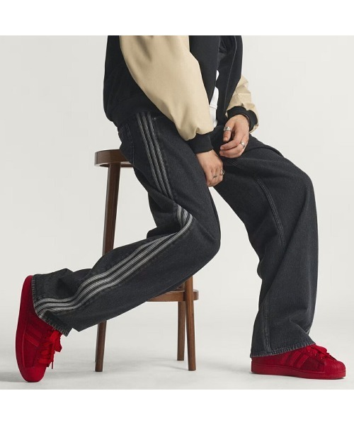 セール】adidas FIREBIRD ADICOLOR DENIM PANTS / アディダス