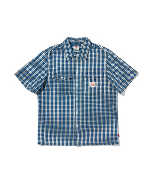 Levi's（リーバイス）の「Levi's/リーバイス WORKWEAR ショートスリーブワーカーシャツ（シャツ/ブラウス・メンズ・ブルー・XL/L/M/S）」の2枚目の写真