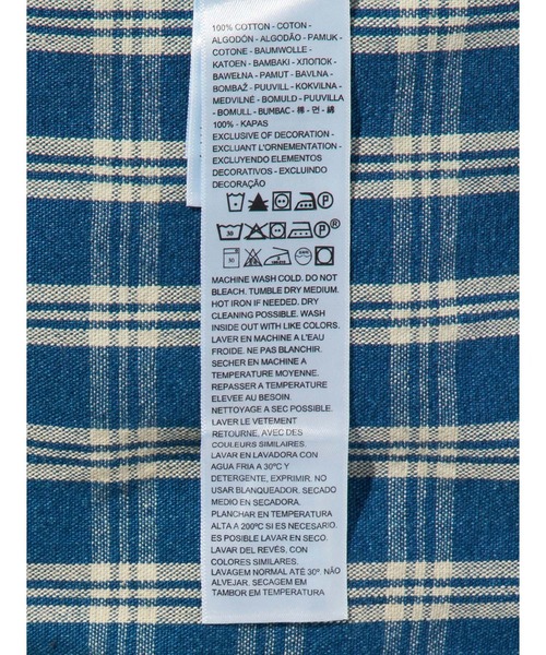 Levi's（リーバイス）の「Levi's/リーバイス WORKWEAR ショートスリーブワーカーシャツ（シャツ/ブラウス・メンズ・ブルー・XL/L/M/S）」の8枚目の写真