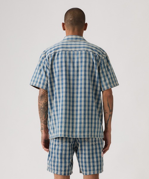 Levi's（リーバイス）の「Levi's/リーバイス WORKWEAR ショートスリーブワーカーシャツ（シャツ/ブラウス・メンズ・ブルー・XL/L/M/S）」の9枚目の写真