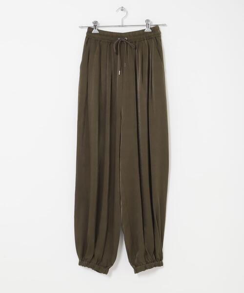 KBF（ケイビーエフ）の「サテンバルーンパンツ（その他パンツ・レディース・グリーン系その他/ベージュ・ONE）」の3枚目の写真