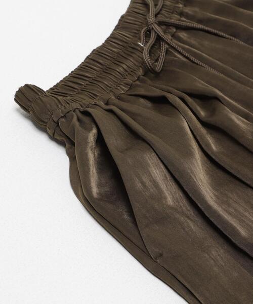 KBF（ケイビーエフ）の「サテンバルーンパンツ（その他パンツ・レディース・グリーン系その他/ベージュ・ONE）」の5枚目の写真